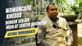 WAWANCARA KHUSUS DENGAN SEKJEN MUALAF CENTER INDONESIA [upl. by Jenelle]