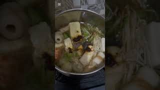 Masak steamboat 🚤 🥣 fyp cooking trendingshorts [upl. by Marvella]