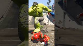 SUPERMAN SAVES SPIDERMAN FROM HULK shorts [upl. by Arahc]