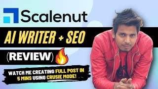 Scalenut Review 2023 Better than Jasper  Watch me Creating Full Post in 5 Mins using Cruise Mode [upl. by Angle]