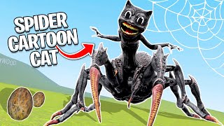 SPIDER CARTOON CAT Garrys Mod [upl. by Yvonne314]