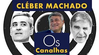 CLÃ‰BER MACHADO  JOÃƒO CANALHA  RODRIGO VIANA  OS CANALHAS NO UOL ESPORTE [upl. by Epul]