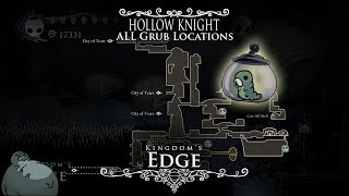 Hollow Knight  ALL Grub Locations and TutorialWalkthrough  Episode 7 Kingdoms Edge [upl. by Iila680]