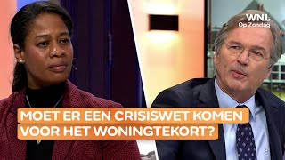 NSCkamerlid Welzijn pleit voor crisiswet om woningtekort aan te pakken [upl. by Ainollopa]