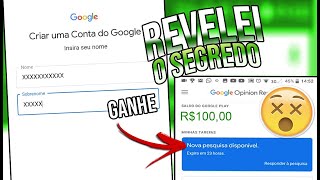 SAIUU  COMO CRIAR UMA CONTA PARA GANHAR MUITAS PESQUISAS NO GOOGLE OPINION REWARDS  Eletro 2022 [upl. by Ydne]