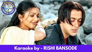 Tere Naam Hamne Kiya Hai  Sursangam Scrolling Female Karaoke  Tere Naam 2003 HITS [upl. by Guillaume444]