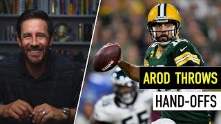 How Well Did Aaron Rodgers Throw the Ball vs the Eagles on Thursday Night Football [upl. by Imyaj970]