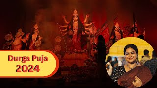 Durga Puja Astami Vlog 2024 Durga Puja pandal in howrah Paramita Manna [upl. by Swartz]