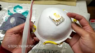 FLAT FOLDING N95 Respirator  3M AURA 1870 Surgical Mask  UNBOX  REVIEW [upl. by Lait]