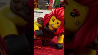 Wildfire Vs Cinder LegoNinjago ninjago shorts kids [upl. by Boony]