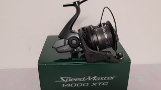 Unboxing mulineta shimano speedmaster 14000 xtc [upl. by Yruoc]