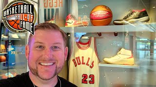 Basketballs GREATEST Treasures at Naismith BASKETBALL HALL OF FAME  Springfield MA [upl. by Idalla]