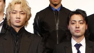 山田孝之、綾野剛・菅田将暉ら13人の豪華登壇陣に「すごい！」／映画『闇金ウシジマくん』完成披露舞台挨拶 [upl. by Faustena]