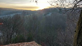 Winlaton Mill amp Derwent Valley with Interesting Walks NE 101 chilly miles [upl. by Teik]