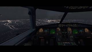 XPlane 11 Ultrawide Realistic Night Landing  SBSP  A320 Jar [upl. by Bocyaj]