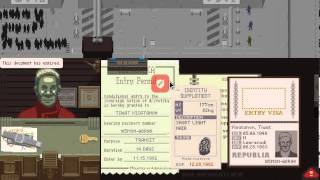 Lets Play Papers Please  Day 22 [upl. by Airenahs947]