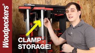 The Ultimate Woodworking Clamp Storage System [upl. by Dugan]