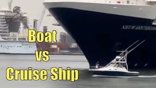 Boat vs Cruise Ship  Boneheaded Boaters of the Week  Broncos Guru [upl. by Thormora14]