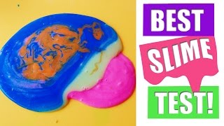 BEST SLIME TEST Which Conditioner is Best for Making Slime by Bum Bum Surprise Toys [upl. by Nylirehc]