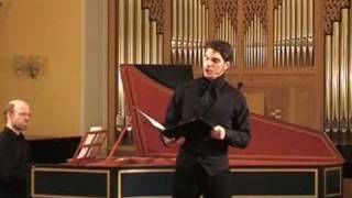 Countertenor Stefan Goergner sings Bach BWV 473 [upl. by Samaj708]