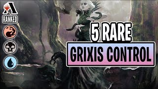 SUPER BUDGET 🔵🔴⚫ Grixis Control  Budget Standard Deck  Ranked MTG Arena [upl. by Ericksen598]