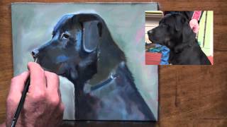 Bear the Dog  Painting Demonstration [upl. by Ettenad]