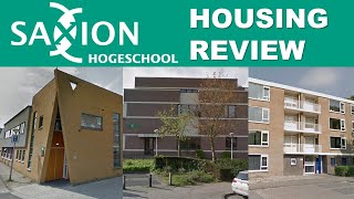 Saxion University Enschede Housing Review studyinholland ENGLISH [upl. by Feerahs]