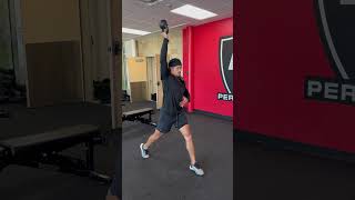 Overhead Bottoms Up KB Split Squat [upl. by Fiske351]