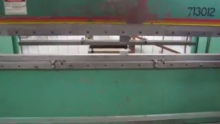 Accurpress Model 713012 2Axis CNC 130 Ton x 12 Hydraulic Press Brake [upl. by Lachance]