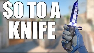 The Fastest Way to get a FREE KNIFE in CS2 [upl. by Ymmik]