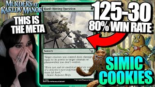 The BEST Standard Deck You Dont Know About😳Simic Cookies🍪MTG Arena Gameplay amp Deck Tech [upl. by Einial]