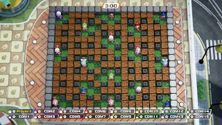 Super Bomberman R 2 Battle Game 1 MAN  16 players [upl. by Scoter324]