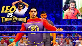 LEO VS MINNAL MURALI IN WWE  Bloody Sweet  Maalbro [upl. by Aihsetan]