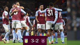 Aston Villa Vs Burnley 32 epl highlights 2023  Bailey goal vs Burnley  Diaby goal  Douglas goal [upl. by Ulrich]