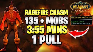 SOD Mage RFC 1 Pull 130 Mobs sub 4mins Big Deeps [upl. by Debo]