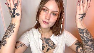 ASMR TRACING MY TATTOOS  Do i Regret My Tattoos [upl. by Koloski782]