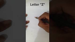 Letter Z drawing art education alphabet graffiti mural shorts viral [upl. by Kallista788]