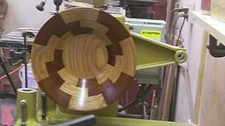 Turning a Segmented Bowl [upl. by Macmahon405]