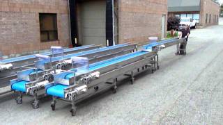 telescopic conveyor [upl. by Rie]