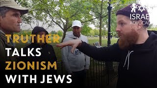 Truther confronts Jews about Zionism and the Holocaust [upl. by Lough]