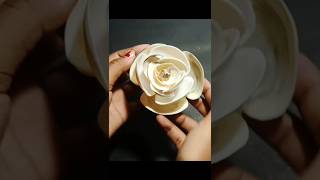 Sea shell craft ideas  simple beautiful rose making craft diy [upl. by Beverle]