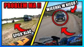 WŚCIEKLI LUDZIE vs MOTOCYKLIŚCI  Crazy People vs Bikers  Dziwna akcja na żwirowni [upl. by Derby414]