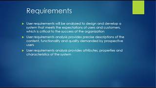 Systems Requirements [upl. by Idoux]