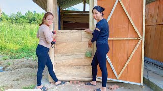 Building Wooden Walls for Our DIY Bathroom amp Toilet – A Rustic Touch  OffGrid Living [upl. by Jentoft]