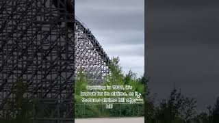 Shivering Timbers at Michigan’s Adventure in Muskegon MI [upl. by Eiddal]