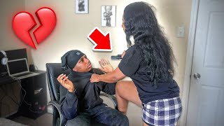 Going To The Gym Fully Dressed Prank On Girlfriend 😂BackFires [upl. by Dwan]