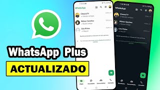 WhatsApp Plus ACTUALIZADO para Android  Nuevo DISEÑO 😍🔥 [upl. by Ciaphus]