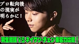 【羽生結弦】羽生結弦 vs ネイサン・チェン 集客力比較！プロ転向後の現実が明らかに！？ [upl. by Scopp183]