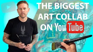 Youtube’s Biggest Art Collab now with Greg quotCraolaquot Simkins [upl. by Zerlina]