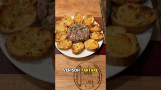 Tartare Recipe w DEER MEAT recipe cooking venison wildgame deer deermeat deermeatfordinner [upl. by Inavoy]